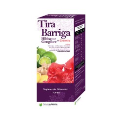 TIRA BARRIGA HIBISCO E GENGIBRE COM CROMIO 500 ML NOVO HORIZONTE