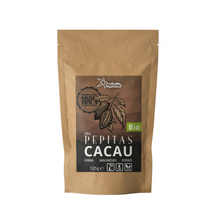CACAU PEPITAS CRU BIO 125 G PROVIDA
