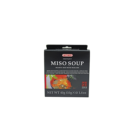 SOPA DE MISO VERMELHO COM ALGAS INST. MITOKU 4 X 10G