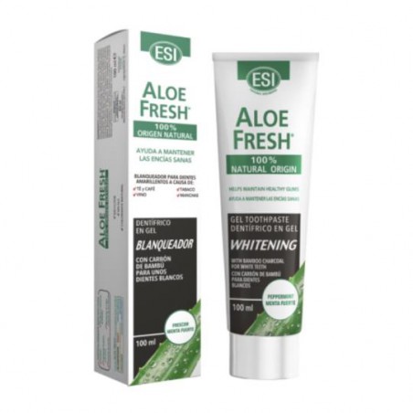 PASTA DENTRIFICA ALOE VERA FRESH WITHENING 100 ML ESI CHARCOAL TOOTHPASTE