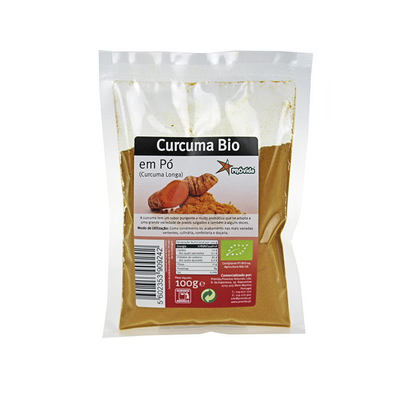 CURCUMA EM PO BIO 100 G PROVIDA