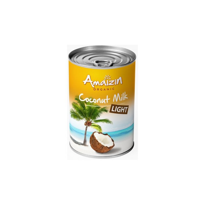 LEITE DE COCO LIGHT AMAIZIN SRI LANKA BIO 400 ML LATA PROVIDA
