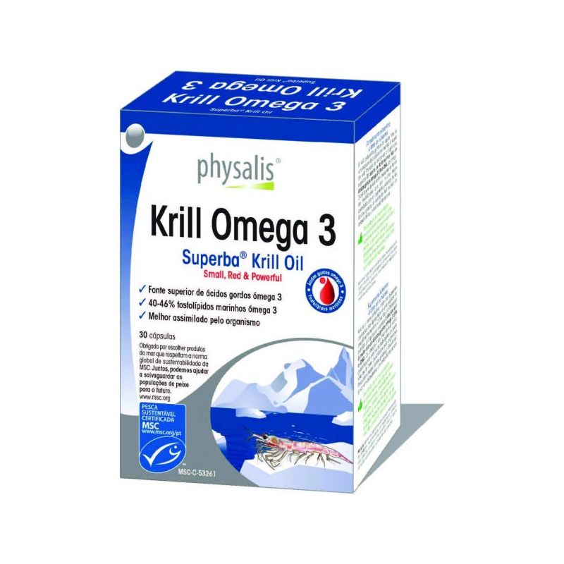 KRILL OMEGA 3  30 CÁPSULAS PHYSALIS