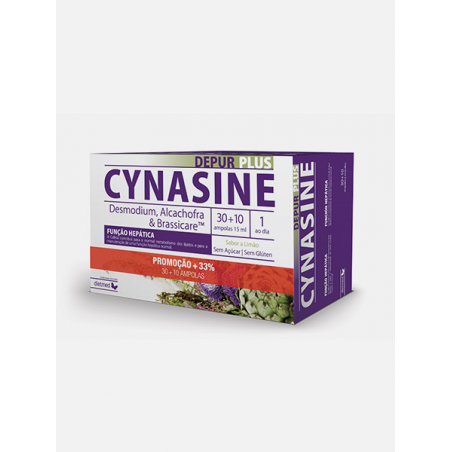 CYNASINE DEPUR PLUS  30+10 AMPOLAS  DIETMED