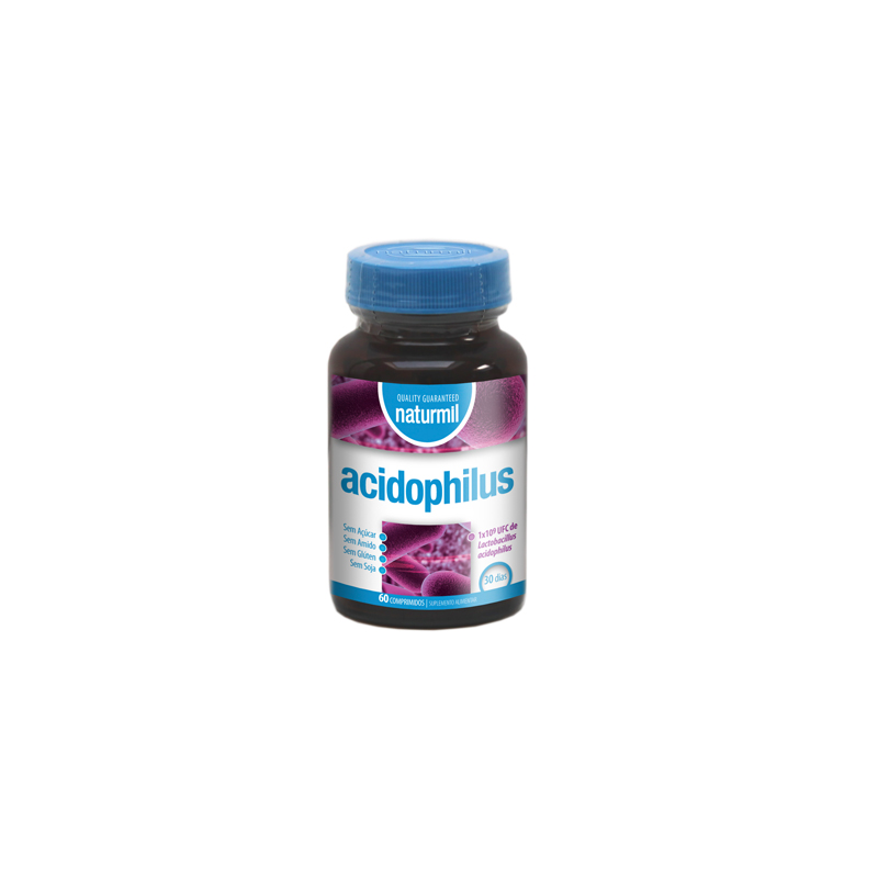 Naturmil Probiótico acidophilus 50 mg 60 comprimidos