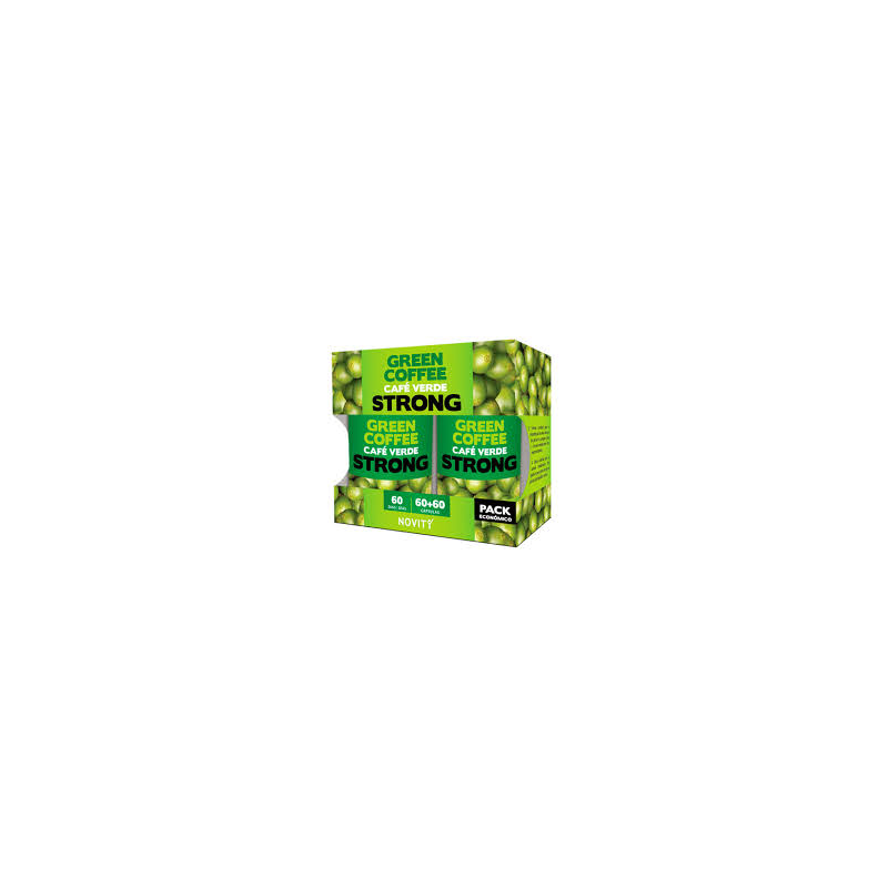 CAFE VERDE STRONG PACK ECONOMICO 60+60 CAPSULAS 