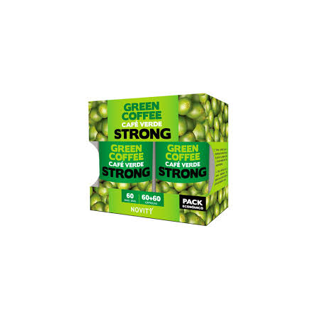 CAFE VERDE STRONG PACK ECONOMICO 60+60 CAPSULAS 