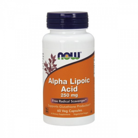Now Foods Alpha Lipoic Acid 250mg 60 cápsulas