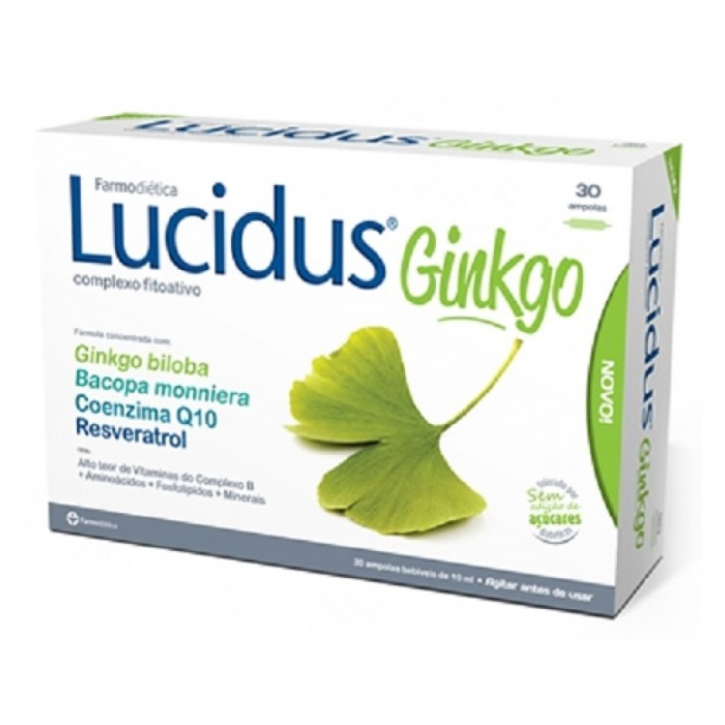 LUCIDUS GINKGO PROMO 30 + 10 AMPOLAS