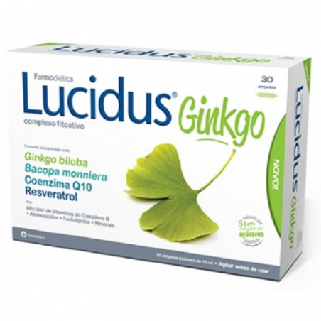 LUCIDUS GINKGO PROMO 30 + 10 AMPOLAS