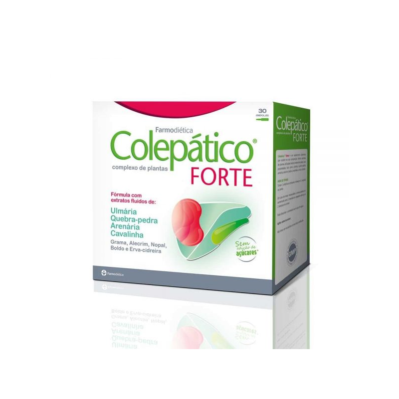COLEPATICO FORTE 30 AMPOLAS FARMODIETICA       COLEPÁTICO 