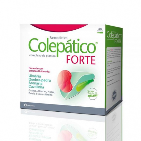 COLEPATICO FORTE 30 AMPOLAS FARMODIETICA       COLEPÁTICO 