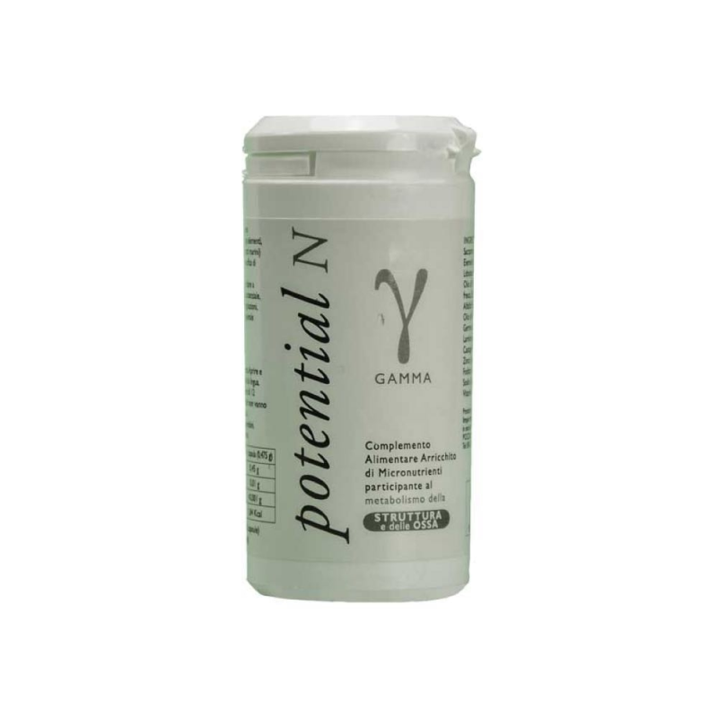 Potential N Gamma  Estrutura Óssea 60 cápsulas