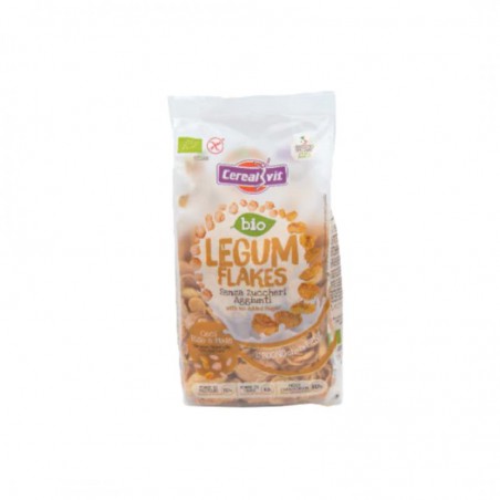FLOCOS DE LEGUMES GRAO BICO BIO SEM GLUTEN LEGUM FLAKES CEREAL VIT
