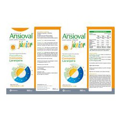 ANSIOVAL JUNIOR 150 ML XAROPE FARMODIETICA