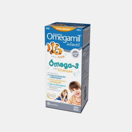 OMEGAMIL INFANTIL 100 ML XAROPE LARANJA FARMODIETICA