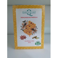 PROPOLIS REBUCADOS COM MELACO E ANIS 100 G QUALITY OF LIVE