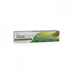 ALOEDENT TRIPLE ACCION DENTIFRICO SEM FLUOR 100 ML
