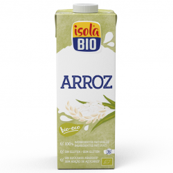 BEBIDA DE ARROZ ORIGINAL BIO 1Lt ISOLA