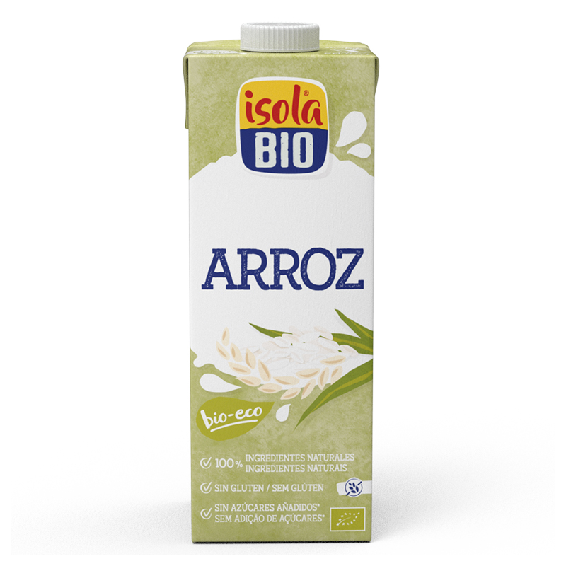 BEBIDA DE ARROZ ORIGINAL BIO 1Lt ISOLA