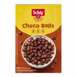 CEREAIS DE CACAU SEM GLÚTEN  SCHAR MAGIC BOLINHAS  250 Gramas