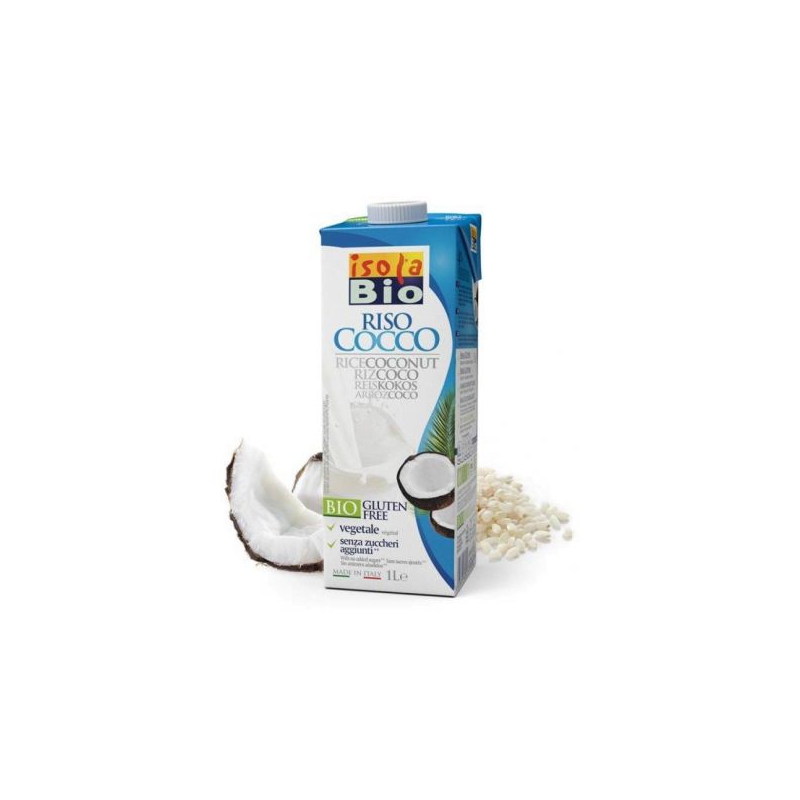 BEBIDA DE ARROZ COM COCO ISOLA BIO 1 L PROVIDA