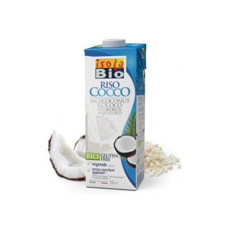BEBIDA DE ARROZ COM COCO ISOLA BIO 1 L PROVIDA