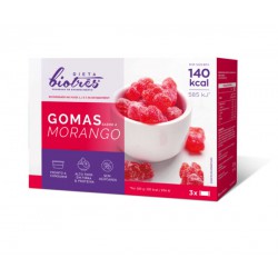 GOMAS DE MORANGO 3 UNIDADES DB3 DIETA BIO TRES