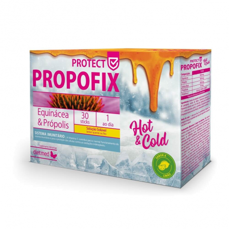 PROPOFIX PROTECT HOT E COLD 30 SQUETAS DIETMED