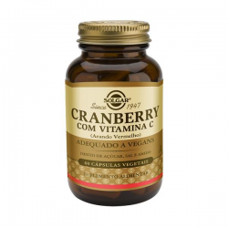 SOLGAR CRANBERRY COM VITAMINA C 60 CAPS