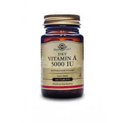VITAMINA A 1502 UG ( 5000 IU )  100 COMPRIMIDOS  SOLGAR