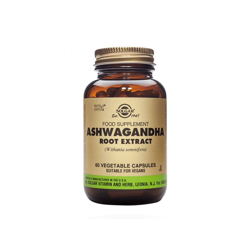 S.F.P. ASHWAGANDHA ROOT EXTRACT  60 CÁPSULAS  SOLGAR