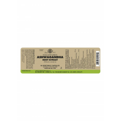 S.F.P. ASHWAGANDHA ROOT EXTRACT  60 CÁPSULAS  SOLGAR