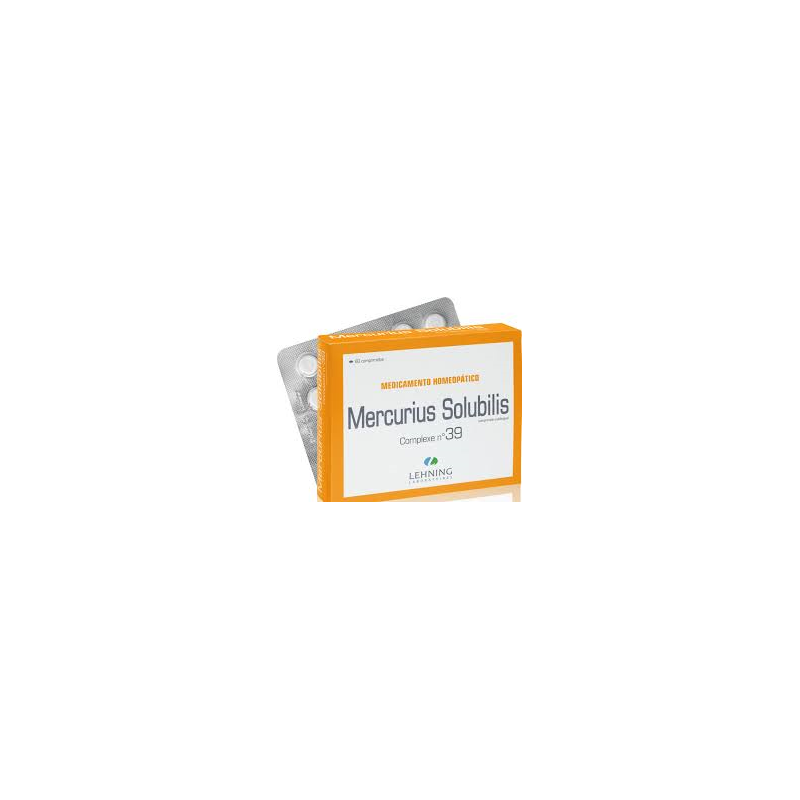 CX 39 MERCUREO SOL MERCURIUS SOLUBILIS 60 COMP LEHNING
