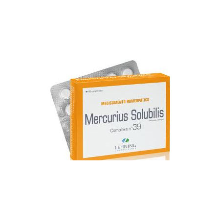 CX 39 MERCUREO SOL MERCURIUS SOLUBILIS 60 COMP LEHNING