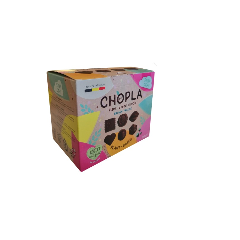 CHOPLA SORTIDO CASTANHO PRALINE BIO 250 G  SOVEX