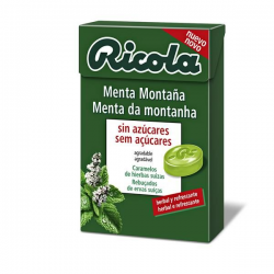 REBUÇADOS DE ERVAS SUÍÇAS SABOR MENTA DA MONTANHA