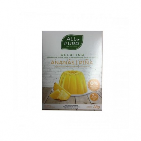 ALLPURA GELATINA ANANAS ZERO 1 X 28 G