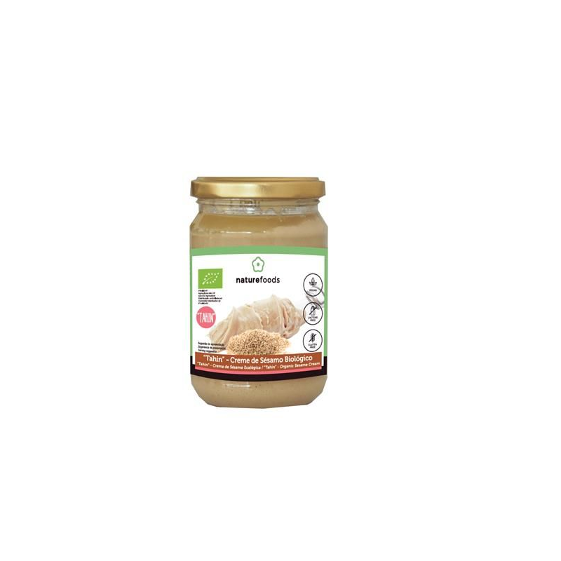 CREME DE SÉSAMO SEM GLÚTEN BIO 280 GR NATURFOODS