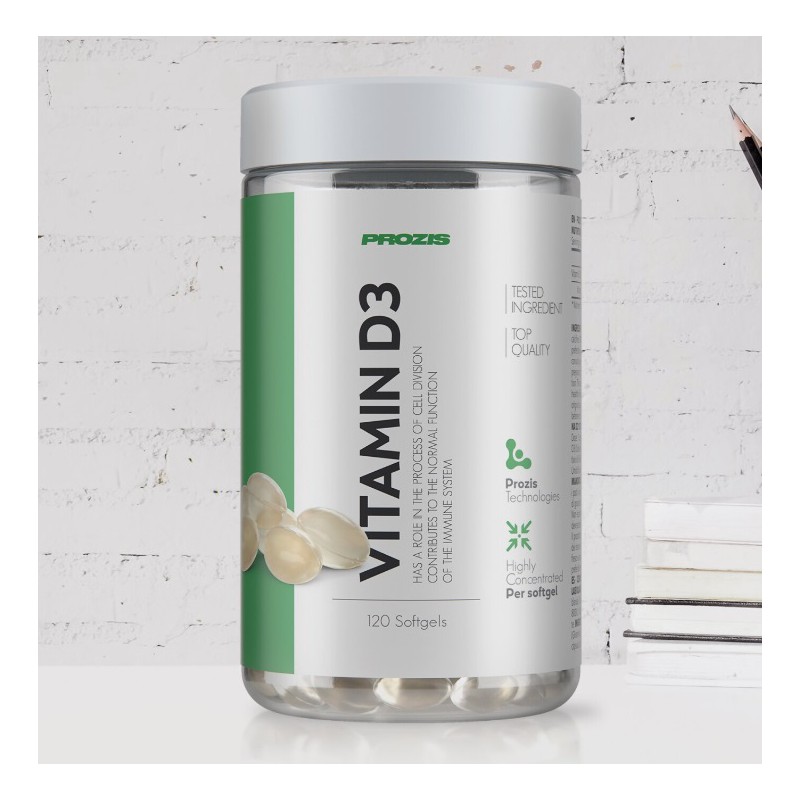 VITAMINA D3 800 UI 120 CAPSULAS PROZIS 