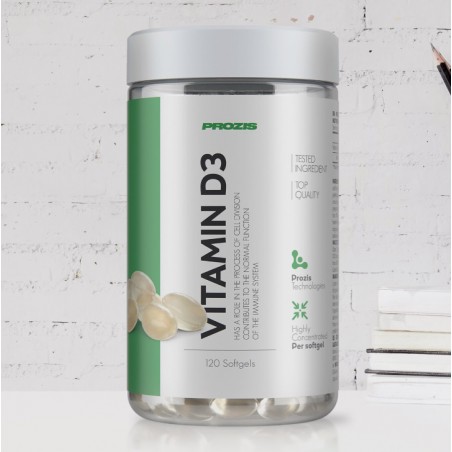 VITAMINA D3 800 UI 120 CAPSULAS PROZIS 