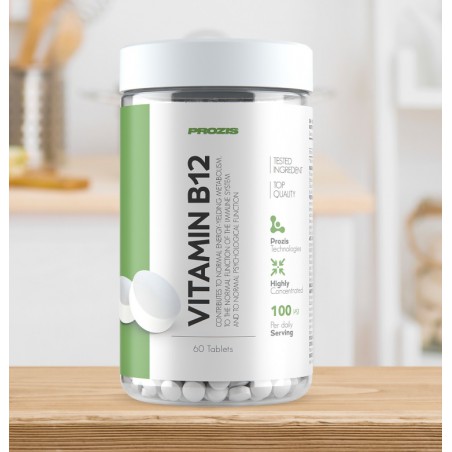 VITAMINA B12 100 MCG 60 COMPRIMIDOS PROZIS