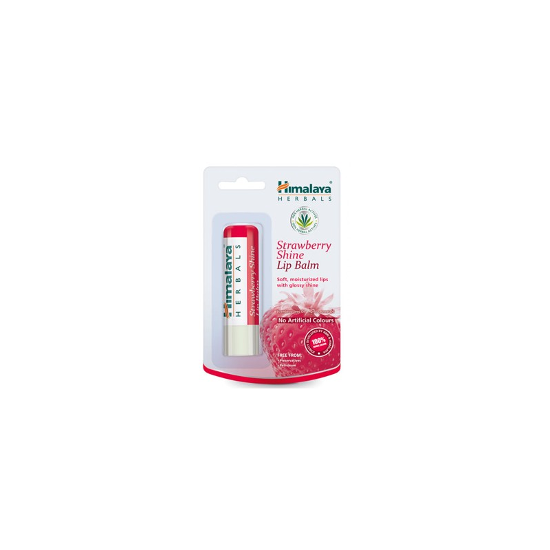 HIMALAYA BATOM BÁLSAMO LABIAL BRILHANTE DE MORANGO