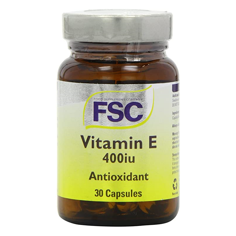 VITAMIN E 400 IU 30 CAPS VITAMINA FSC