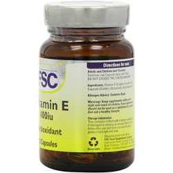 VITAMIN E 400 IU 30 CAPS VITAMINA FSC