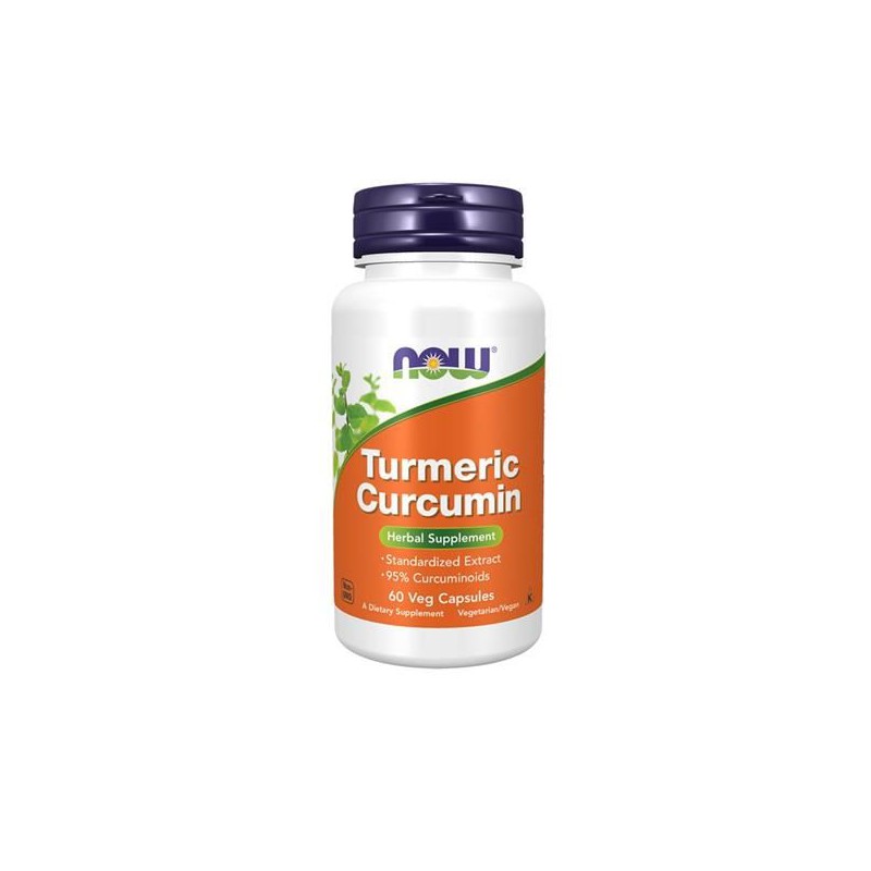 CURCUMIN EXTRATO  60 CAPS VEGET 700 MG NOW