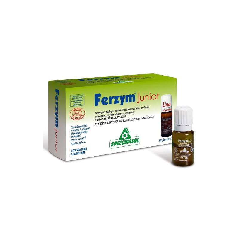 FERZYM JUNIOR 10 MONODOSES 8 ML  SPECCHIASOL 