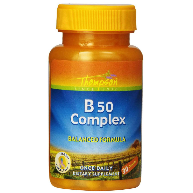 B 50 COMPLEX 30 CAPS THOMPSON