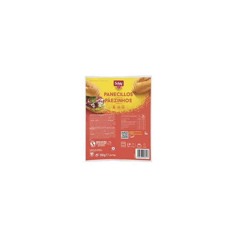 MINI BAGUETES SEM GLÚTEN SCHAR PÃO 150 Gramas