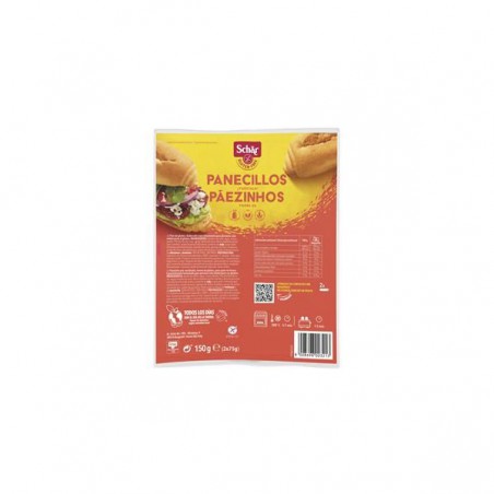 MINI BAGUETES SEM GLÚTEN SCHAR PÃO 150 Gramas